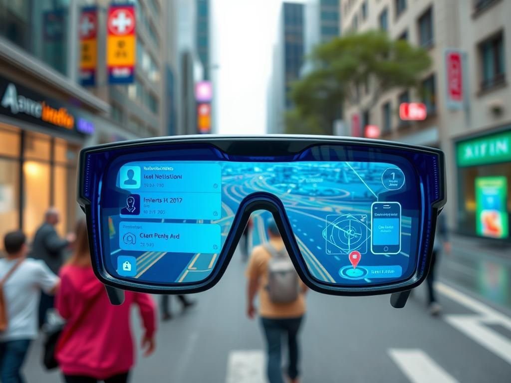 Introducing Smart Glasses 2025: The Future of Augmented Reality 4 Smart glasses interface